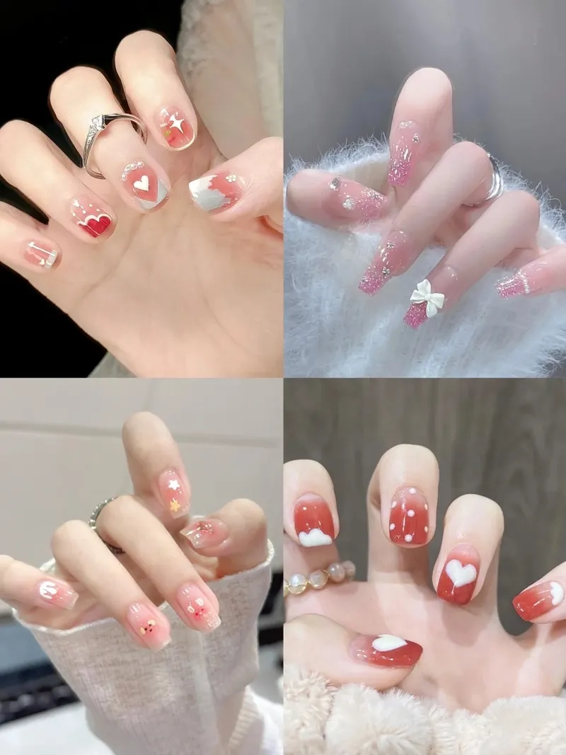 Nail màu hồng pastel giúp tôn da sáng rạng rỡ phù hợp với mọi phong cách