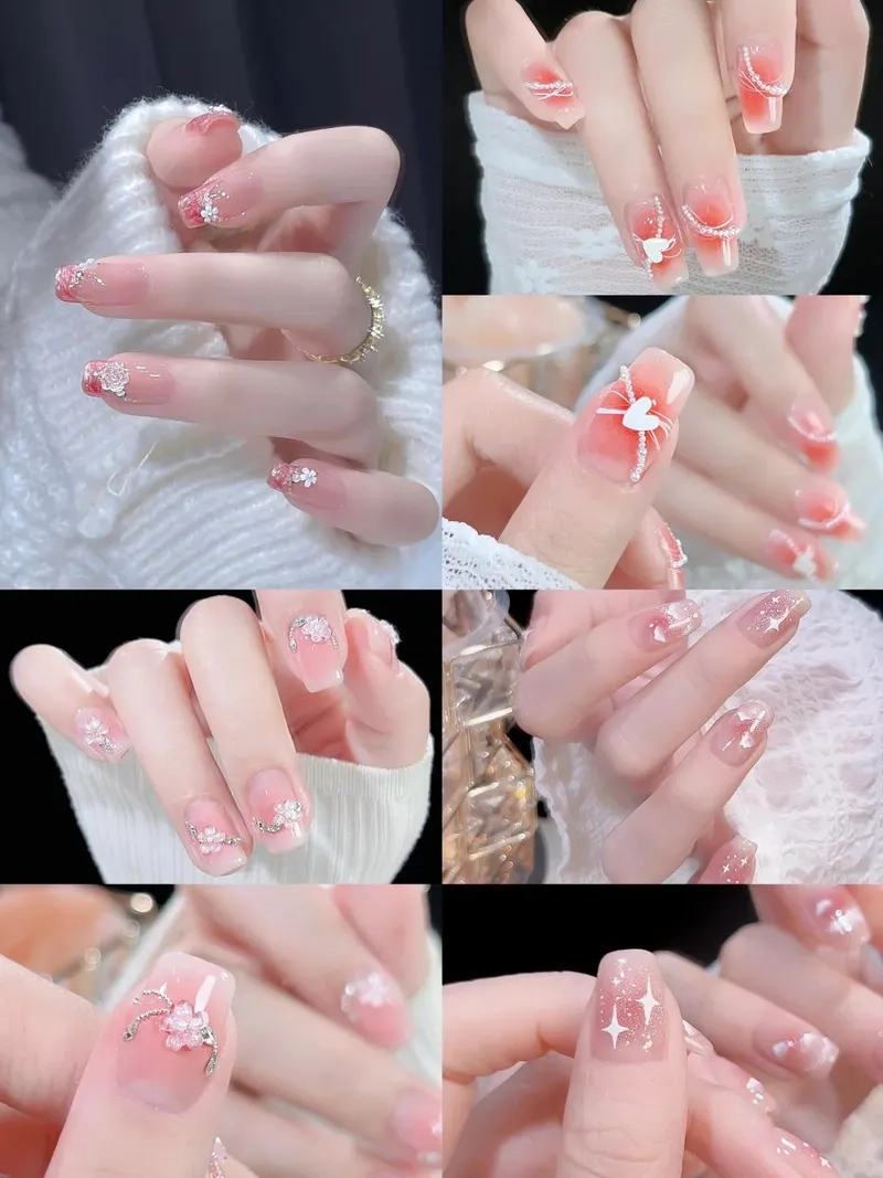 Hồng pastel nail là lựa chọn hoàn hảo cho nàng yêu phong cách nhẹ nhàng