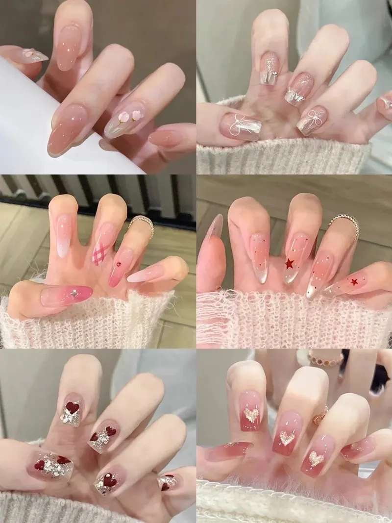 Trở nên quyến rũ hơn với mẫu nail hồng pastel đang được yêu thích nhất