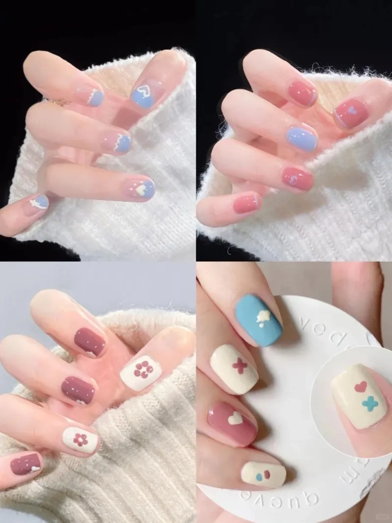 Màu pastel sơn móng tay là lựa chọn hoàn hảo cho những cô nàng yêu sự tinh tế