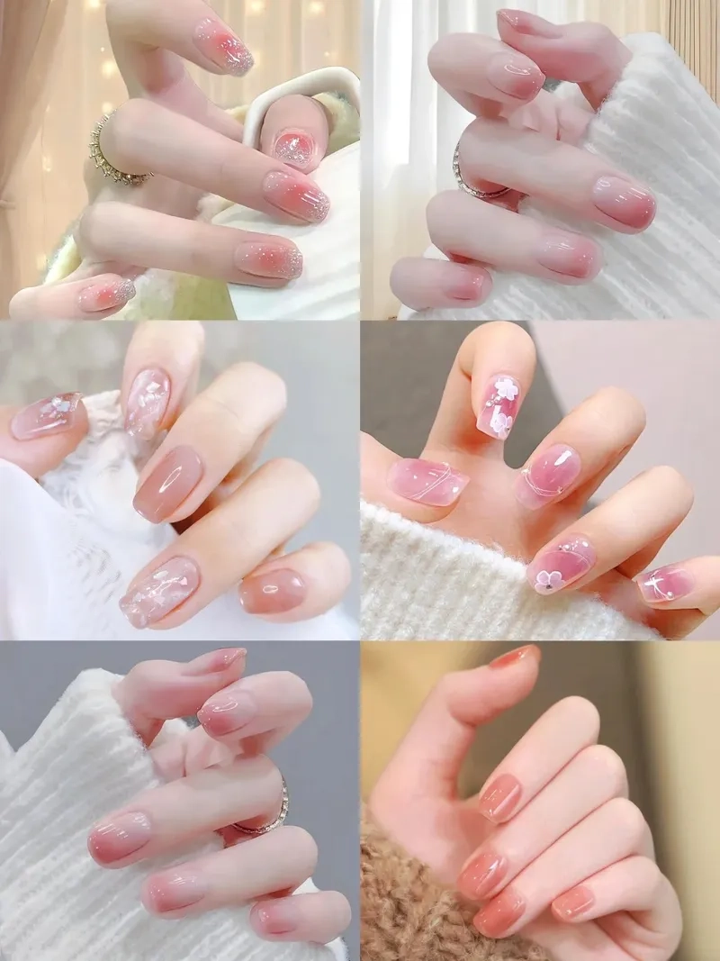 Móng tay pastel nhẹ nhàng nhưng vẫn giúp nàng nổi bật trong đám đông
