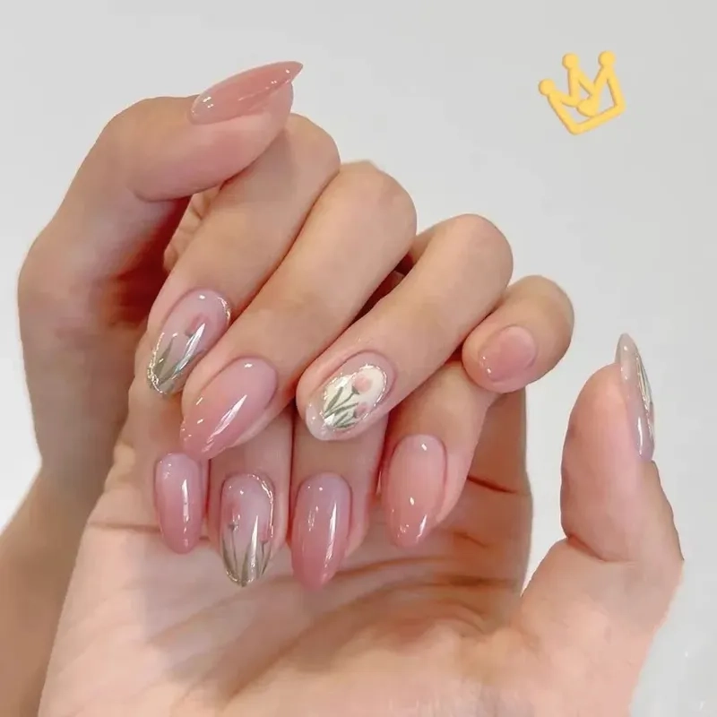Những các mẫu móng tròn đẹp nàng nên thử ít nhất một lần