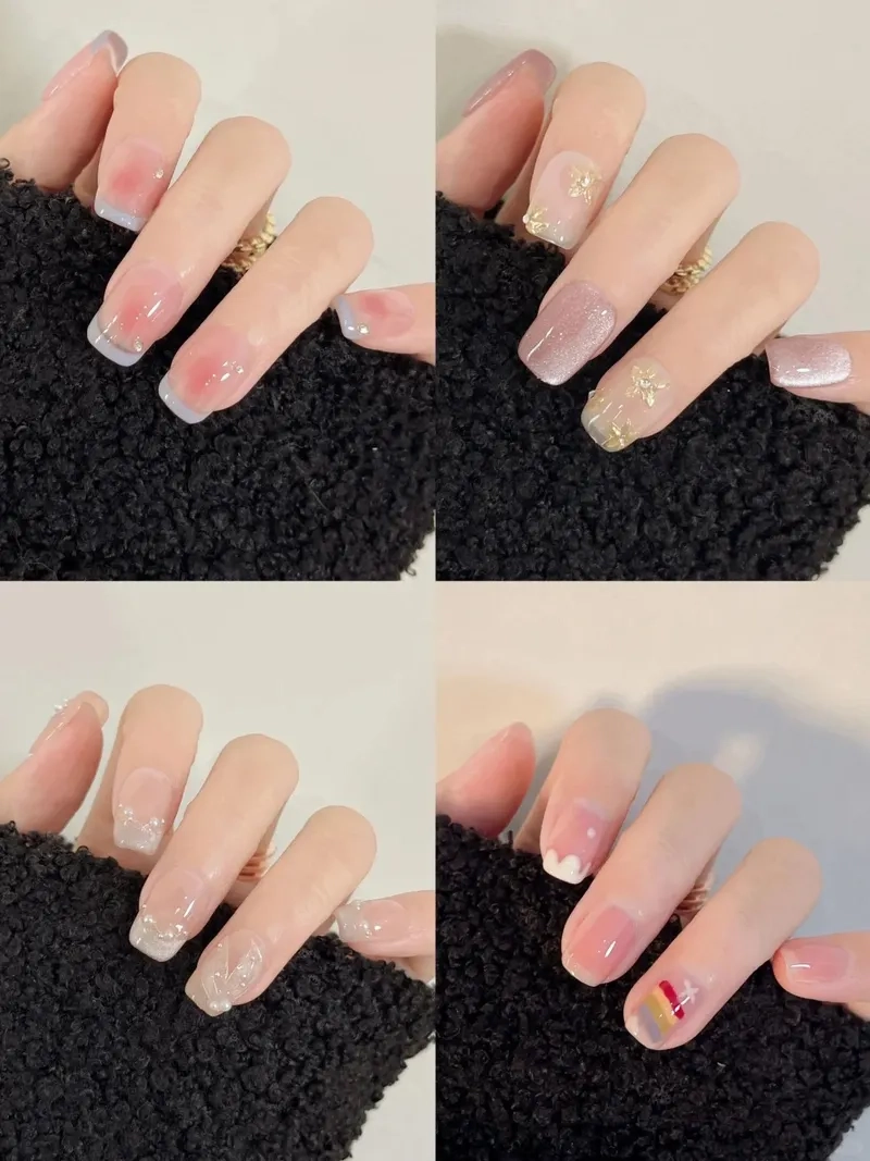 Mê mẩn với bộ sưu tập móng vuông đẹp hot trend