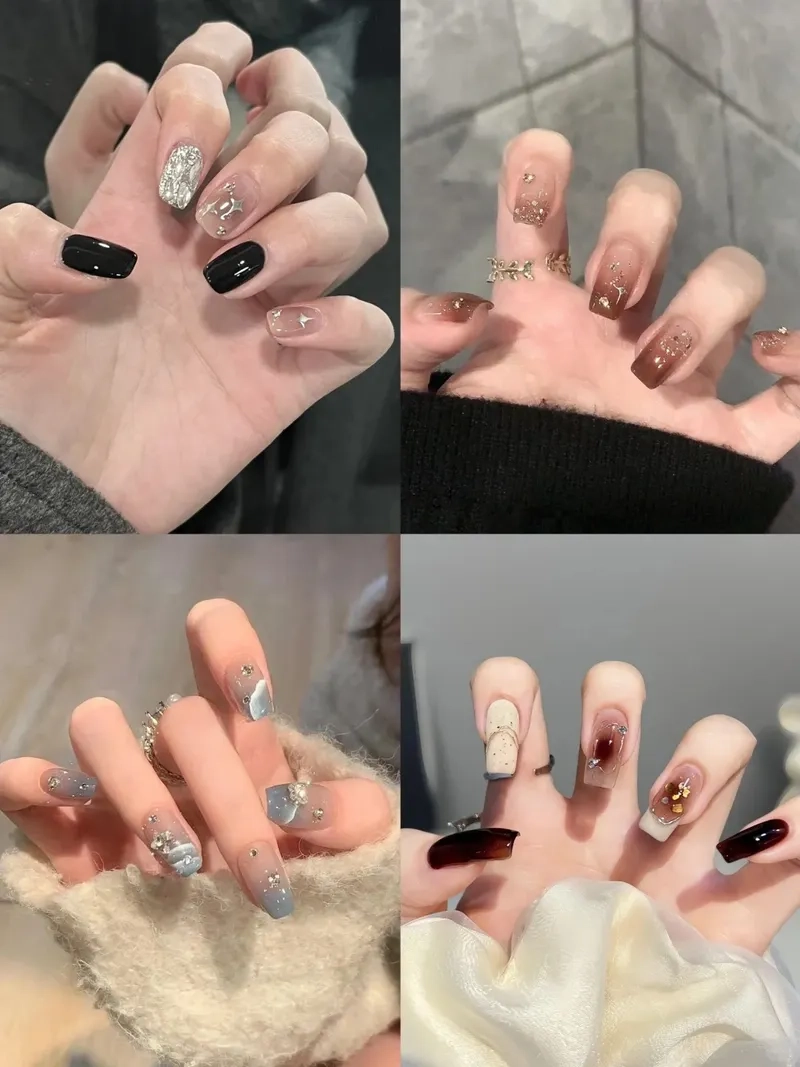 Sở hữu ngay mẫu móng vuông đẹp cho nàng tự tin