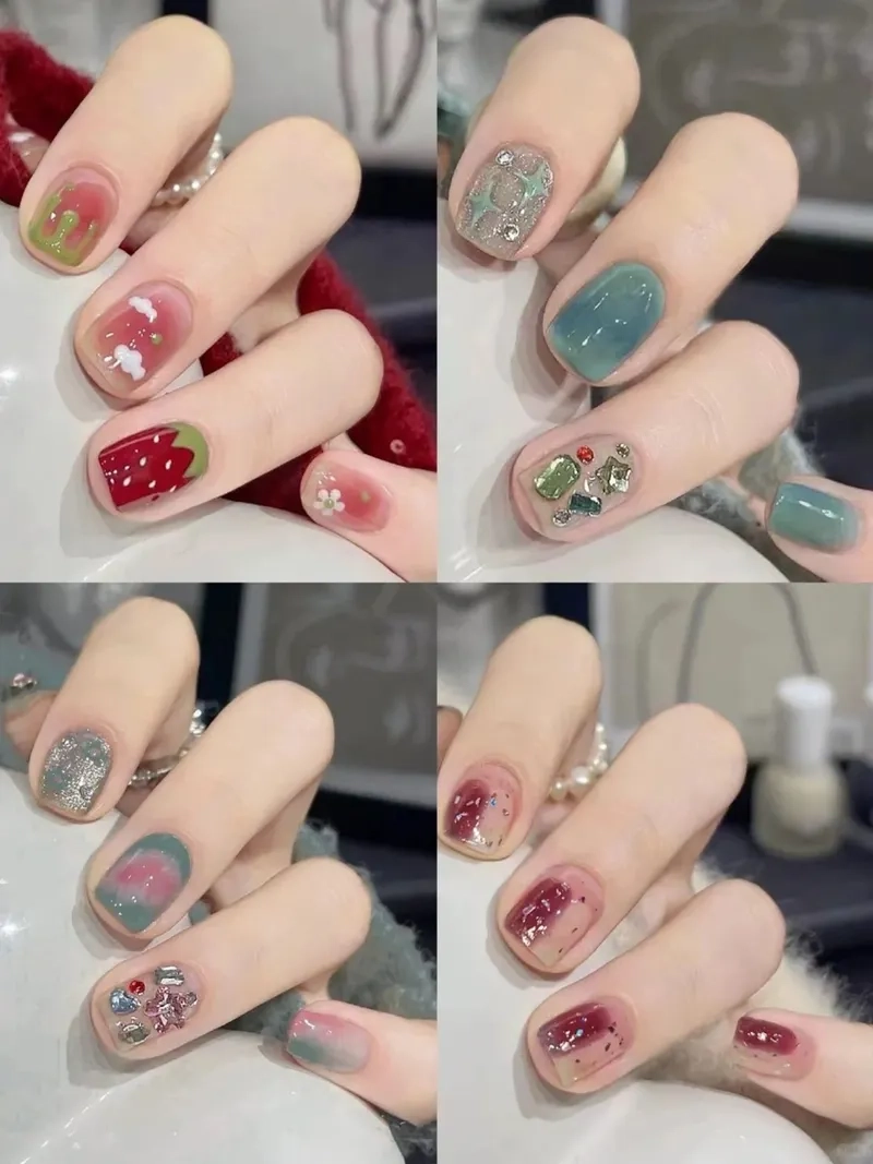 Đừng bỏ lỡ kiểu móng tay vuông đẹp đầy cá tính