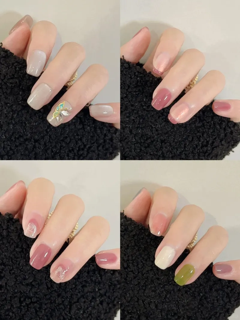 Thử ngay mẫu nail cho móng vuông hot nhất