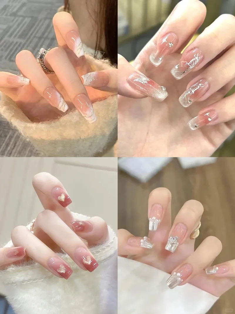 Phá cách với móng tay vuông đẹp giúp bạn tỏa sáng