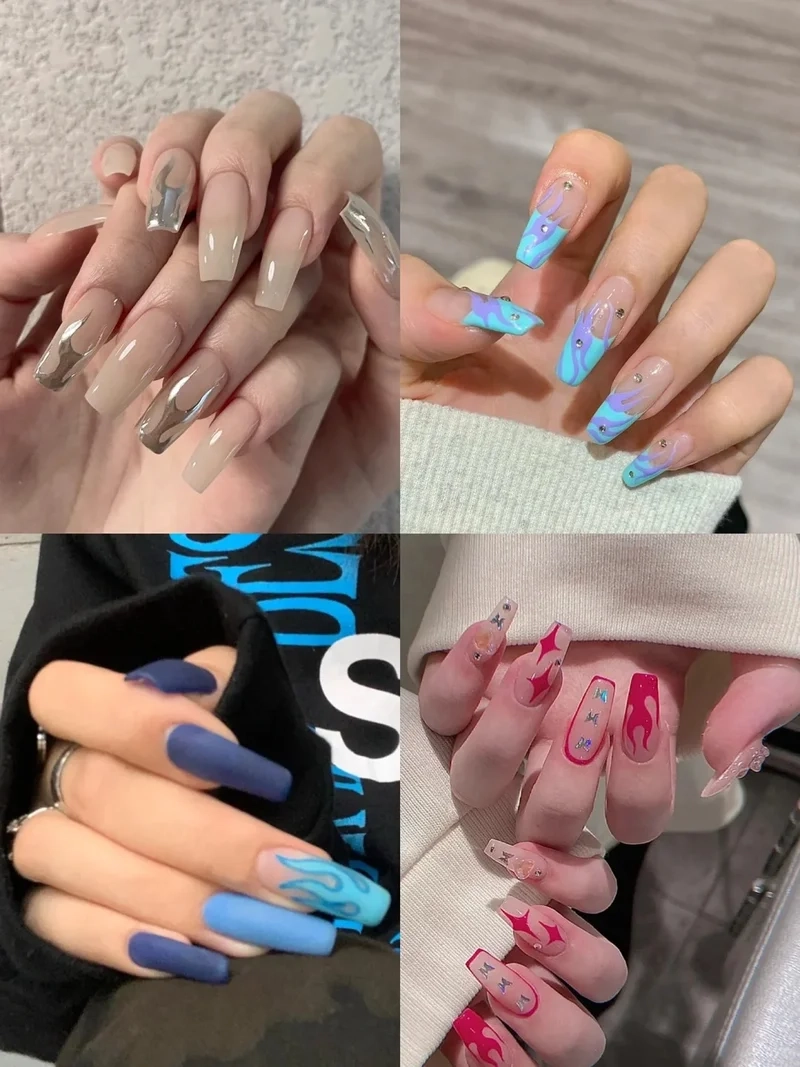 Thử ngay cách vẽ nail ngọn lửa cho đôi tay thêm cuốn hút