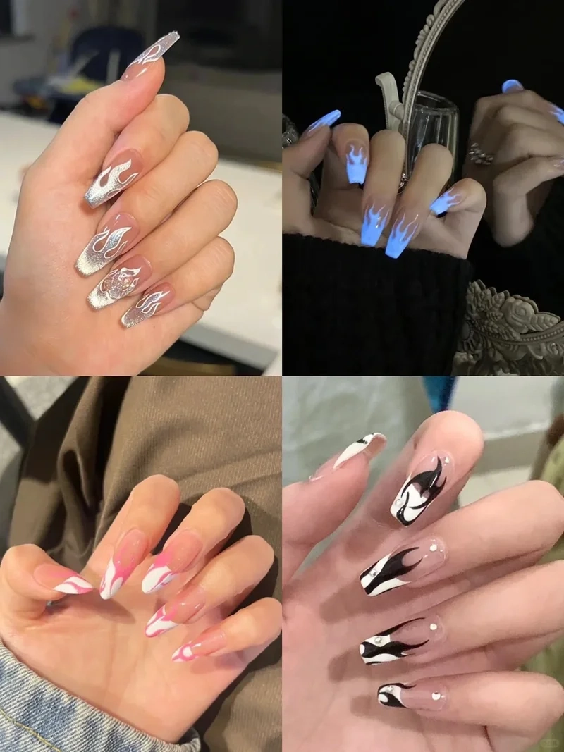 Khám phá cách vẽ ngọn lửa nail dễ dàng ngay tại nhà
