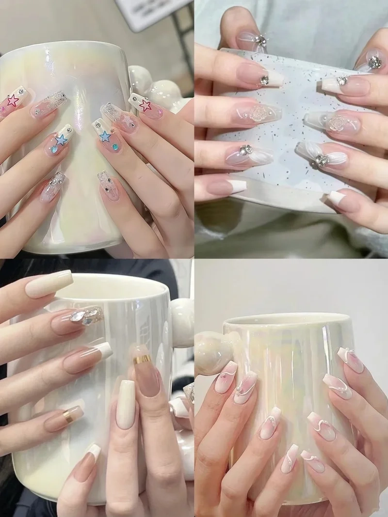 Đổi vibe với kiểu móng tay sơn gel màu pastel