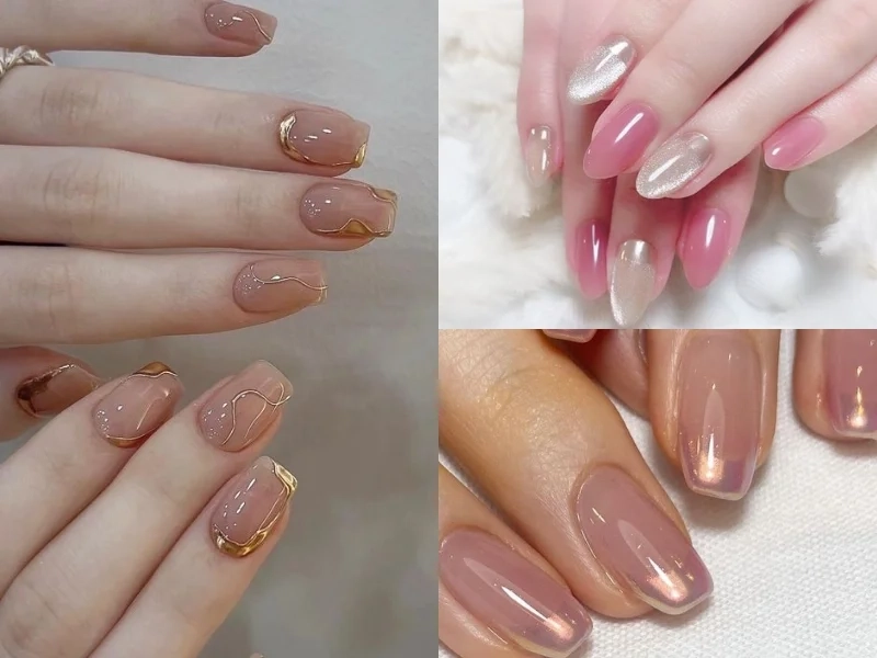 Bắt trend cùng hội chị em với tráng gương nails
