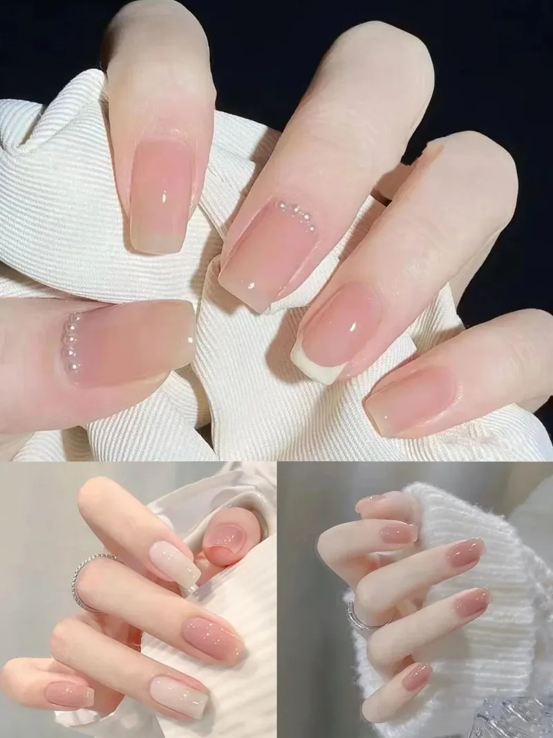 Chọn móng trơn đẹp để có vẻ ngoài đơn giản nhưng không kém phần thu hút