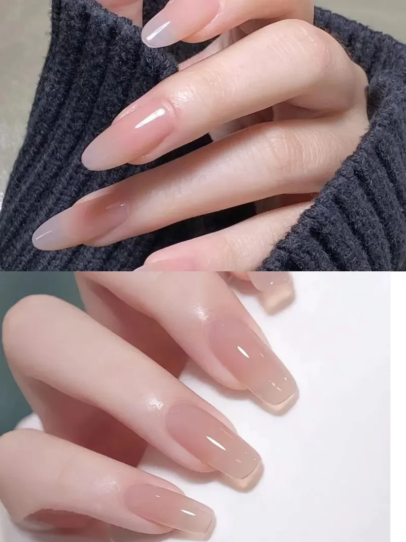 Thêm chút mới mẻ với mẫu móng trơn cực kỳ cuốn hút cho mùa hè này