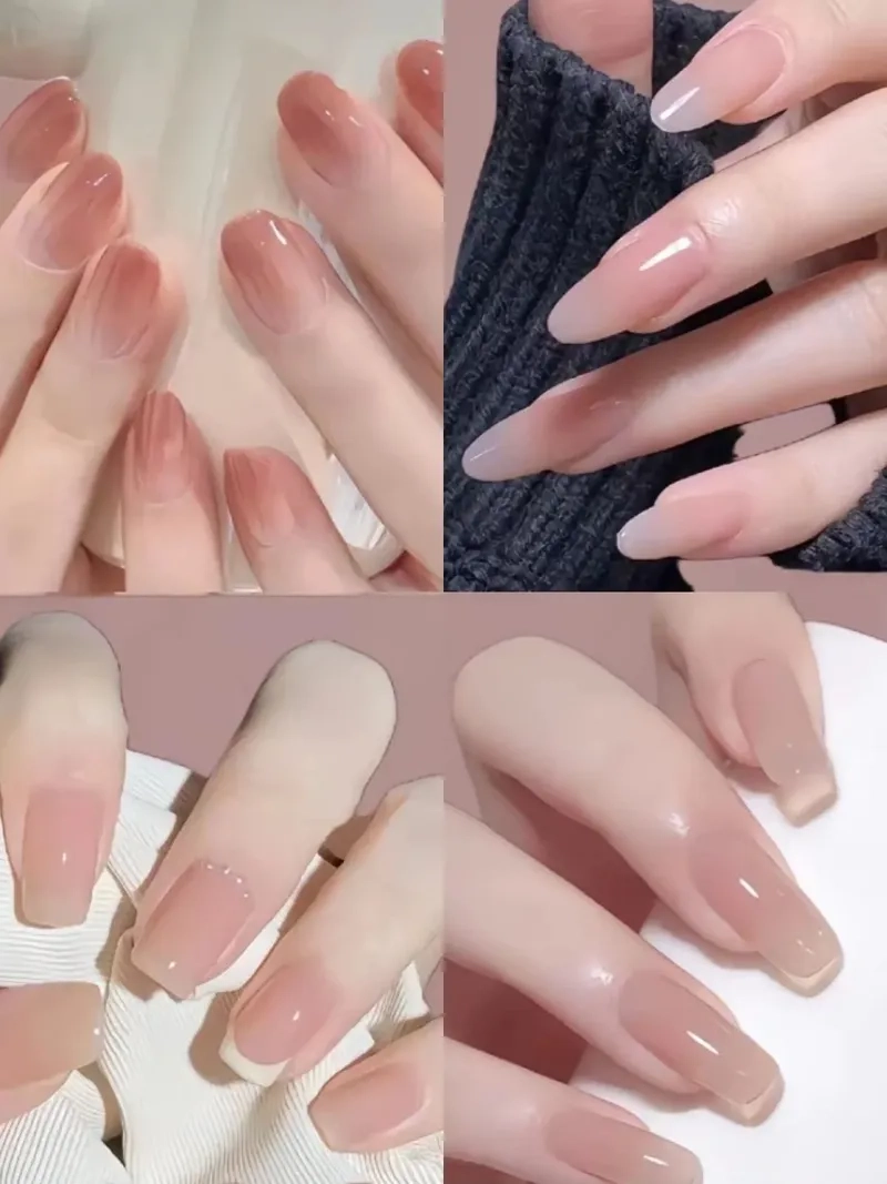 Chọn sơn trơn móng tay cho bộ móng thêm phần sang trọng và thanh thoát
