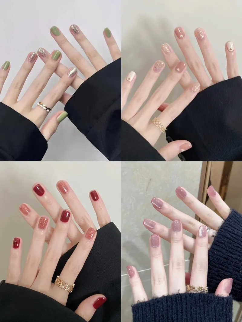 Móng sơn trơn đẹp là lựa chọn hoàn hảo cho những ai yêu thích sự nhẹ nhàng