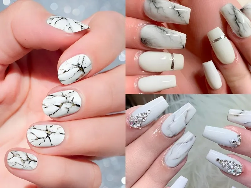 Gel loang vân đá là sự lựa chọn tuyệt vời để có bộ móng tuyệt đẹp