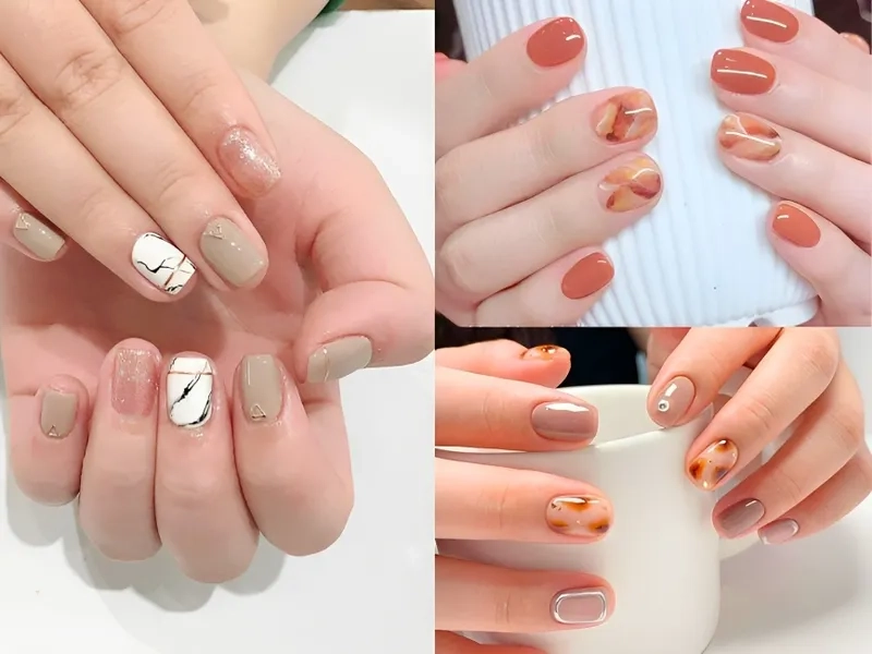 Làm vân đá nail để tạo ra những mẫu móng cực kỳ nghệ thuật