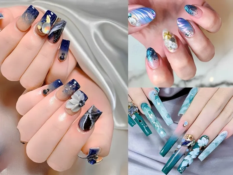 Nail loang vân đá mang đến cho bạn vẻ đẹp mới lạ và cuốn hút
