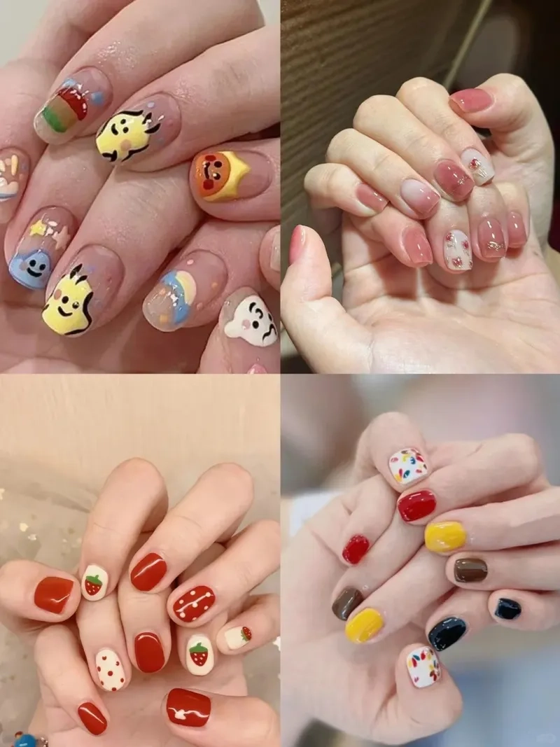 Đẹp không tì vết với mẫu móng úp vuông đẹp siêu trendy