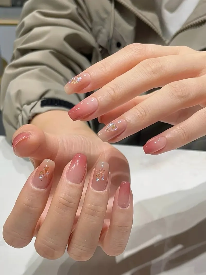 Đẹp từng chi tiết với nail móng vuông hoàn hảo