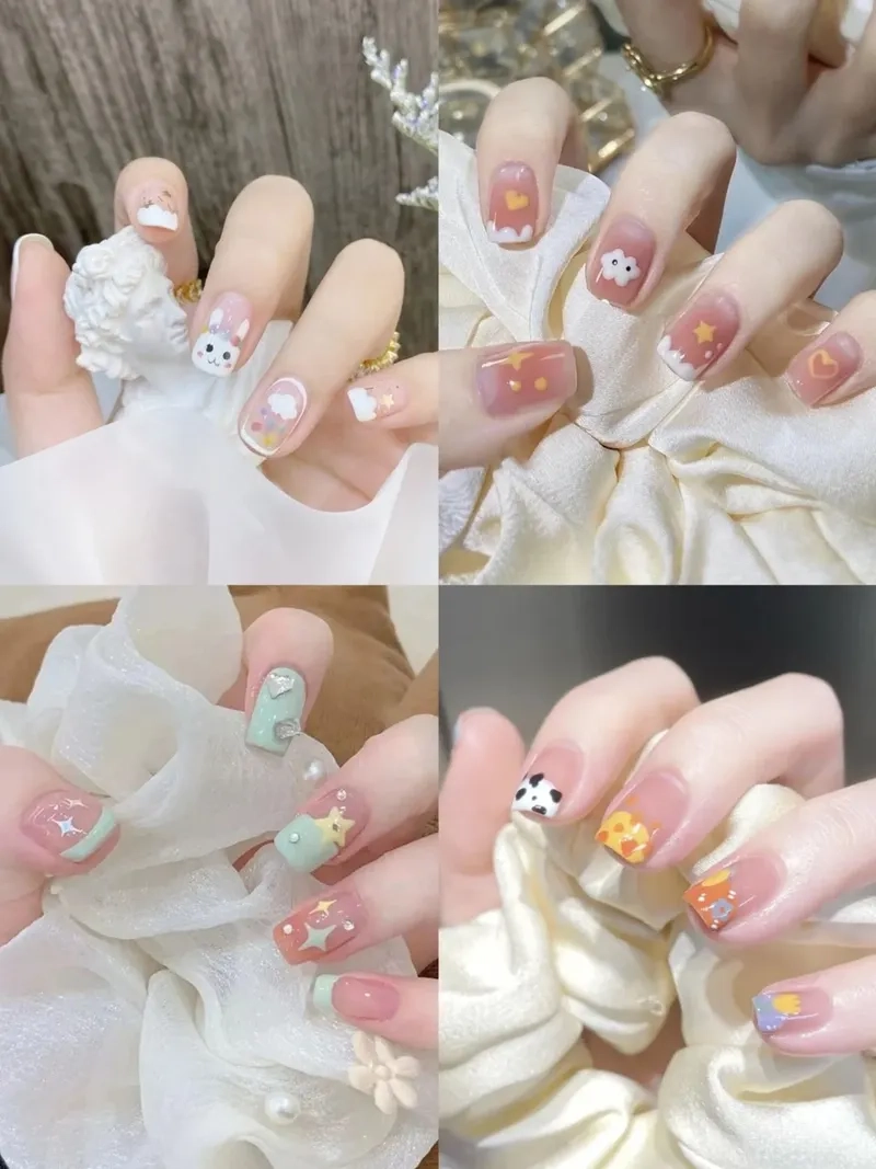 Sở hữu đôi tay đẹp với mẫu nail móng tay vuông cực chất