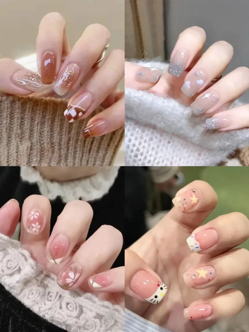 Chăm sóc tay đẹp với nail tay vuông chuẩn đẹp