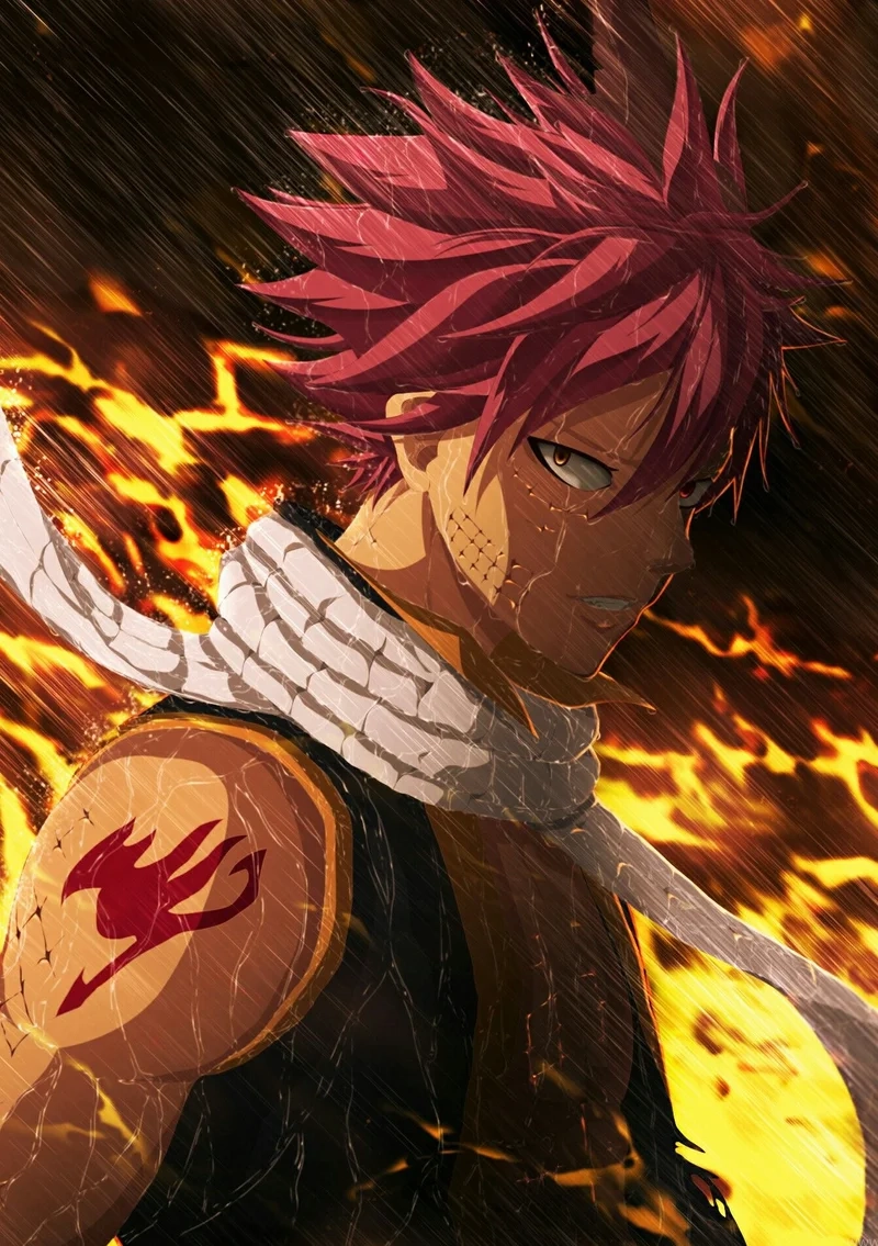Natsu Dragneel manga mang đến những trận chiến huyền thoại