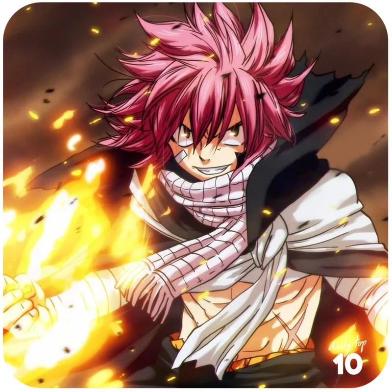 Anime Natsu Dragneel khiến người xem không thể rời mắt