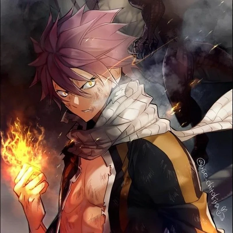 Natsu Dragneel anime name chính là nhân vật chính của Fairy Tail