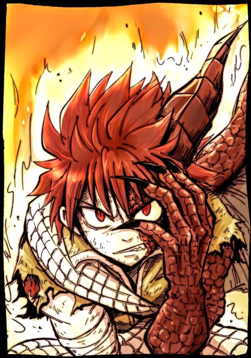 Natsu Dragneel Dragon Slayer sở hữu Hỏa Long thuật đỉnh cao nhất