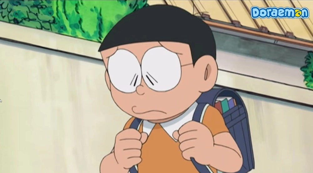Hình ảnh về Nobita luôn đầy màu sắc và hài hước