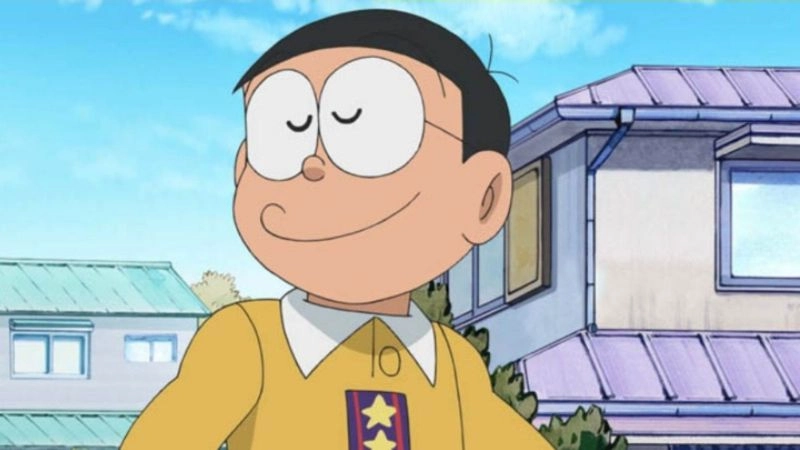 Hình nền Nobita cool ngầu giúp tạo không gian ấn tượng cho điện thoại