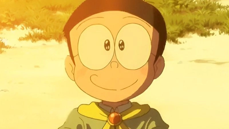 Hình nền Nobita cute phù hợp với những fan yêu thích sự dễ thương
