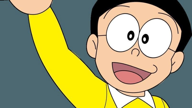 Hình ảnh của Nobita thể hiện sự đáng yêu và ngộ nghĩnh trong mỗi cảnh