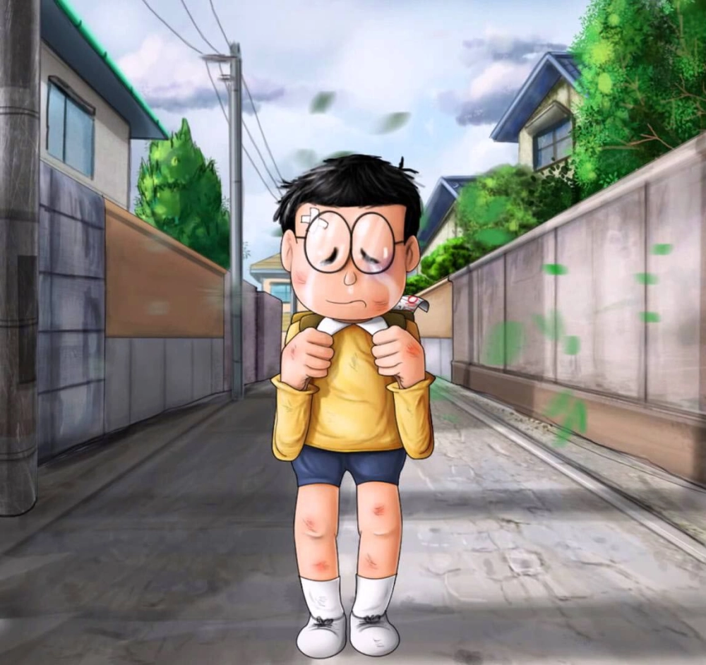 Nobita hình nền mang lại cảm giác dễ chịu và vui vẻ