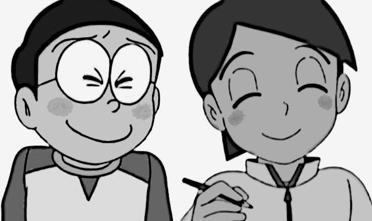Deki x Nobita tạo nên một cặp đôi học giỏi và mơ mộng