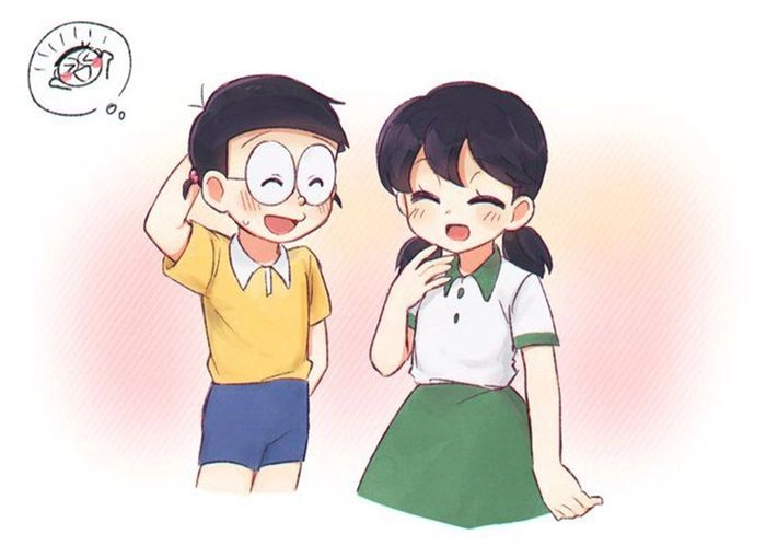 Hình nền Nobita và Shizuka lý tưởng cho những ai yêu thích anime