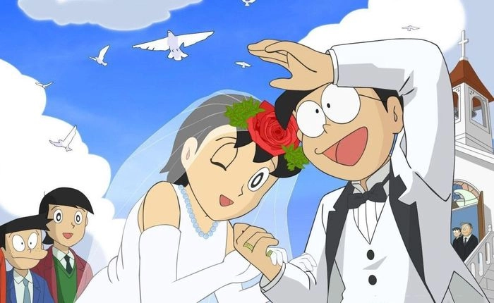 Nobita và Xuka là tên gọi thân quen của cặp đôi nổi tiếng