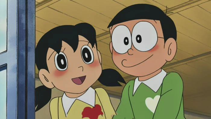 Hình ảnh Nobita và Shizuka ngầu trong các khoảnh khắc trưởng thành