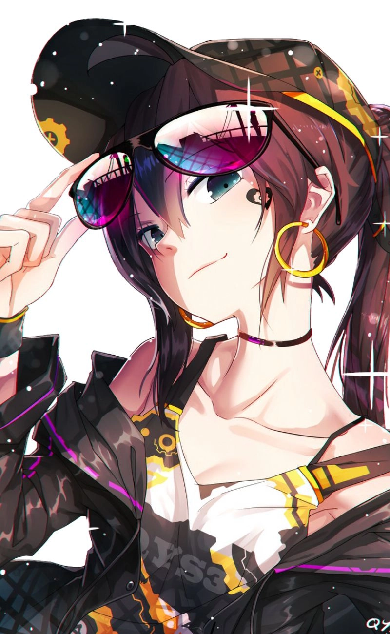 Avatar đẹp ngầu nữ anime phong cách mạnh mẽ đầy ấn tượng