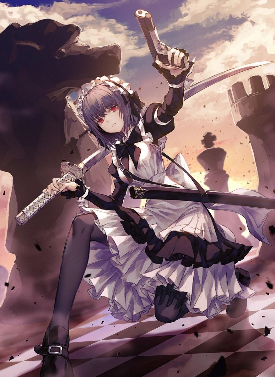 Hình ảnh đẹp ngầu avatar anime nữ dành cho fan anime cá tính