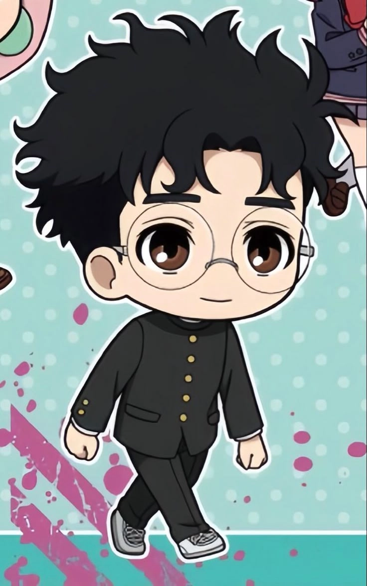 Okarun chibi đáng yêu đến mức fan muốn ôm luôn