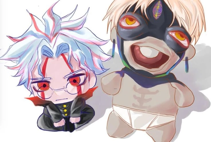 Hình Okarun chibi ngập tràn cảm xúc và biểu cảm sinh động