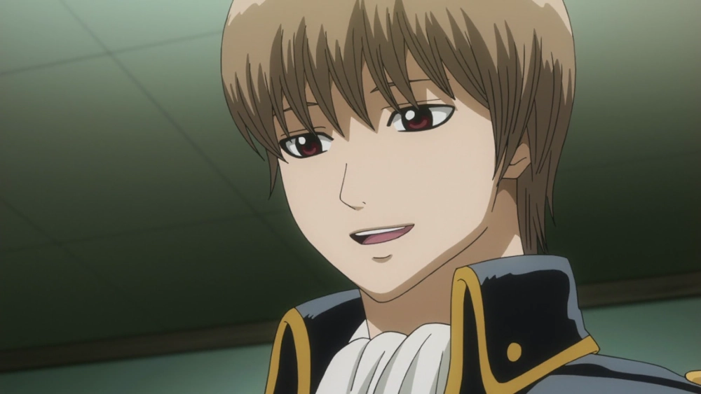 Okita Sougo edit thường nhấn mạnh ánh mắt sát thủ đặc trưng