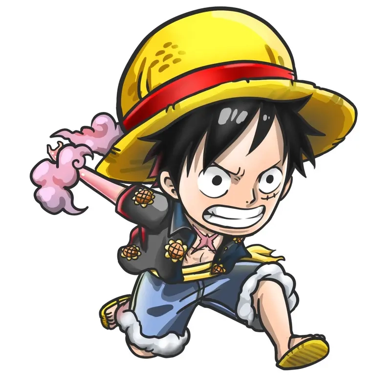 Đắm chìm vào thế giới chibi one piece cực dễ thương