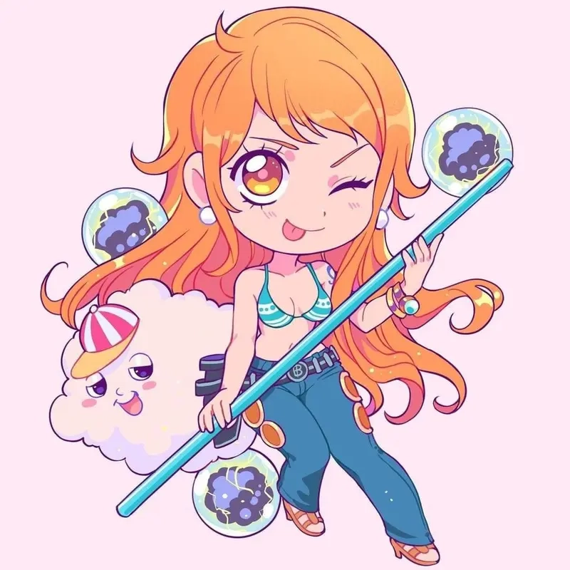 Bộ sưu tập one piece chibi cute đẹp ngất ngây