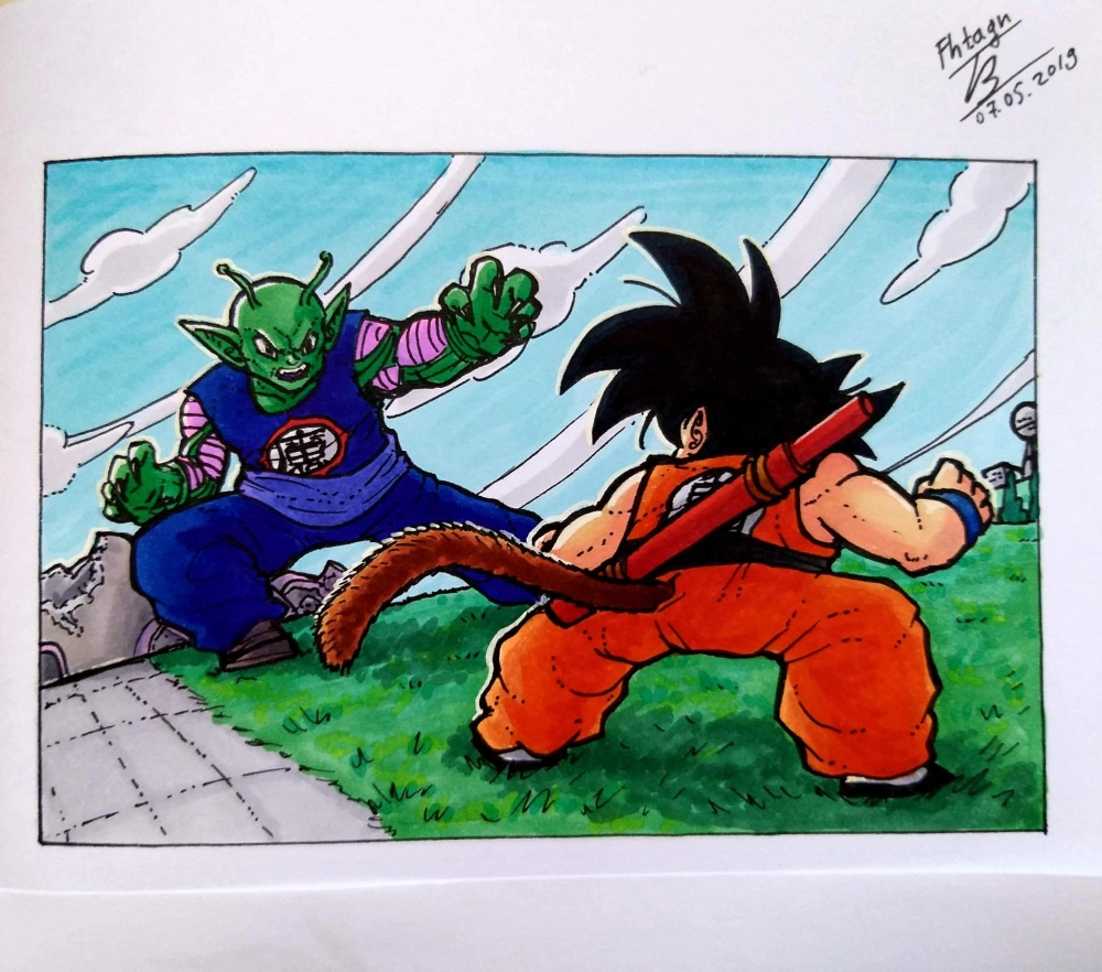 Piccolo Jr vs Goku trận chiến mang tính biểu tượng trong Dragon Ball