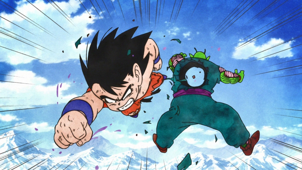 Goku vs Piccolo Jr trận đấu căng thẳng giữa hai thế hệ