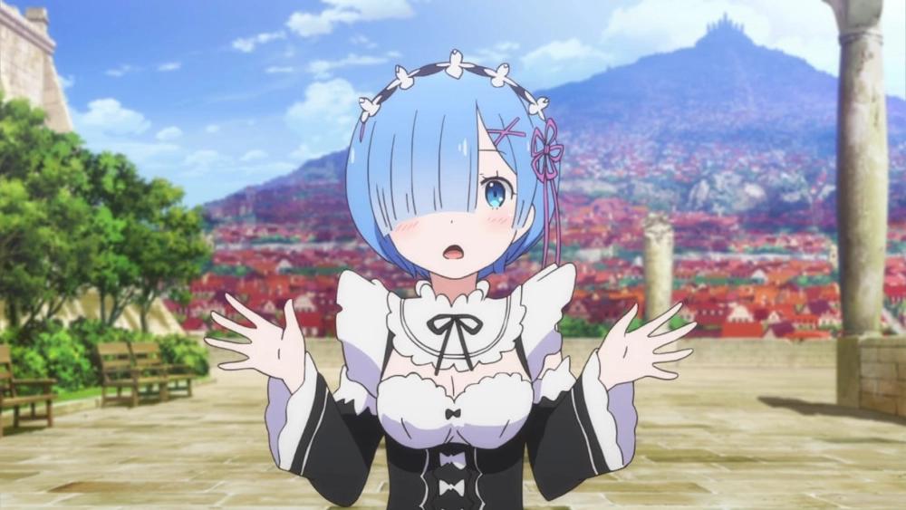 Rem anime sexy ngoài vẻ ngoài dễ thương, Rem còn rất quyến rũ