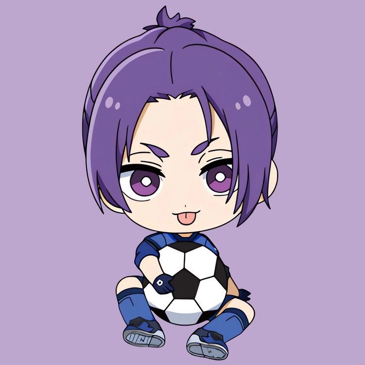 Reo Mikage chibi đáng yêu khiến fan tan chảy ngay